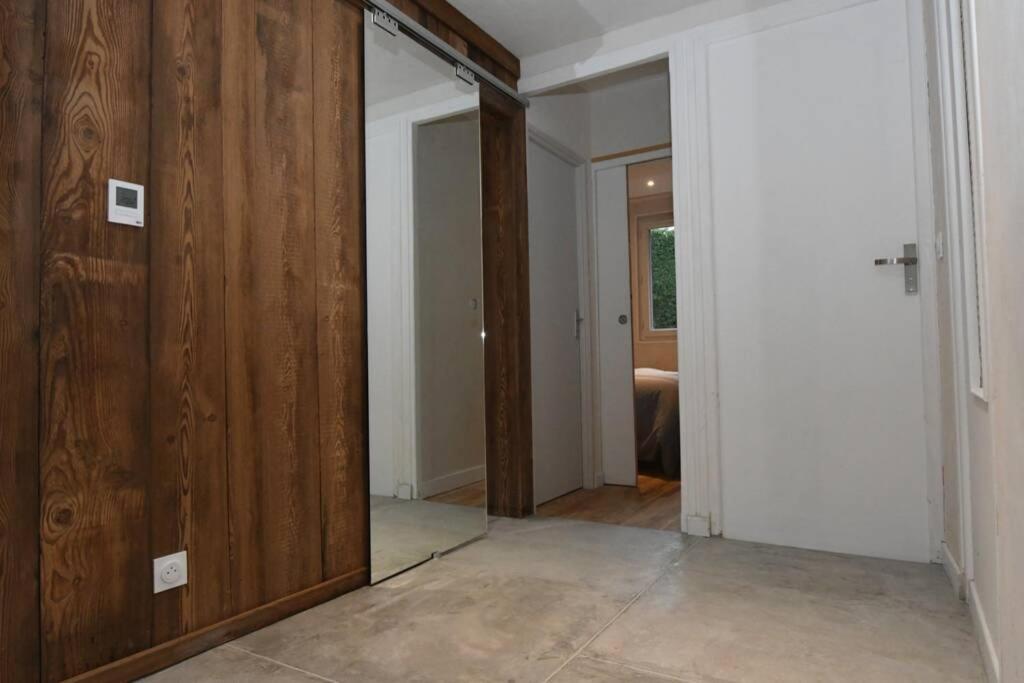 Logement Renove Avec Vue Panoramique La Saussaz Exteriér fotografie
