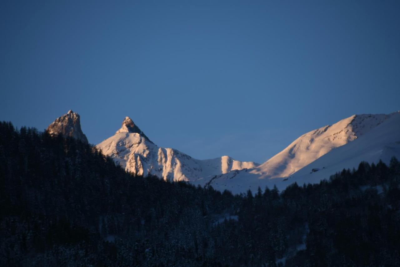 Logement Renove Avec Vue Panoramique La Saussaz Exteriér fotografie